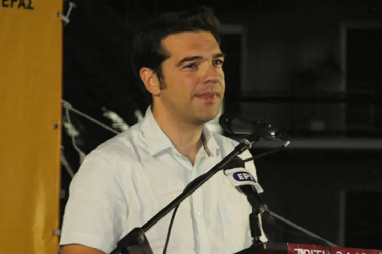 O político grego Alexis Tsipras, do Syriza (karpidis/ Wikimedia Commons)