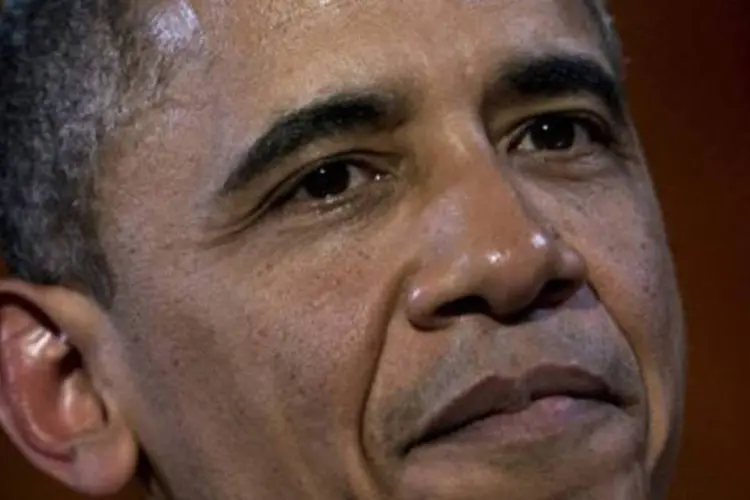 A enquete revela ainda que 48% dos entrevistados aprova a atual gestão de Obama
 (Brendan Smialowski/AFP)