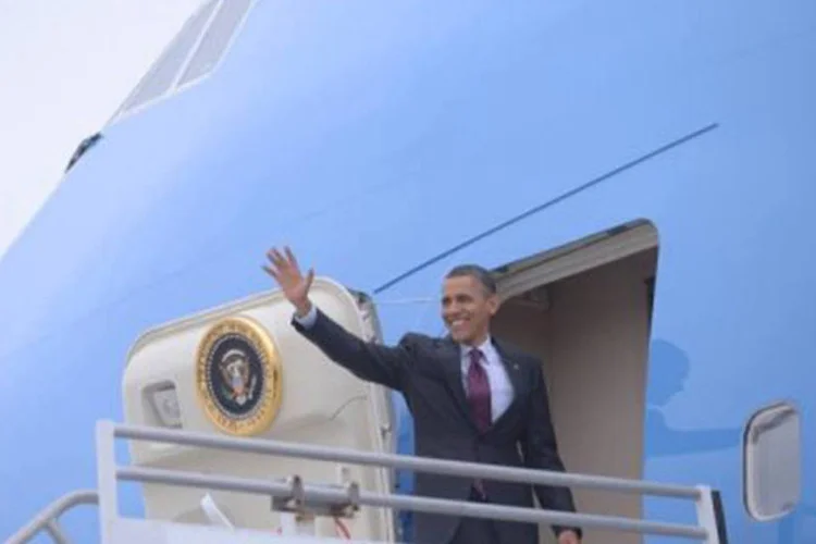 Obama visitou Los Angeles para um evento de arrecadação de fundos para financiar sua campanha para a reeleição, organizada pelo ator George Clooney  (©AFP / Mandel Ngan)