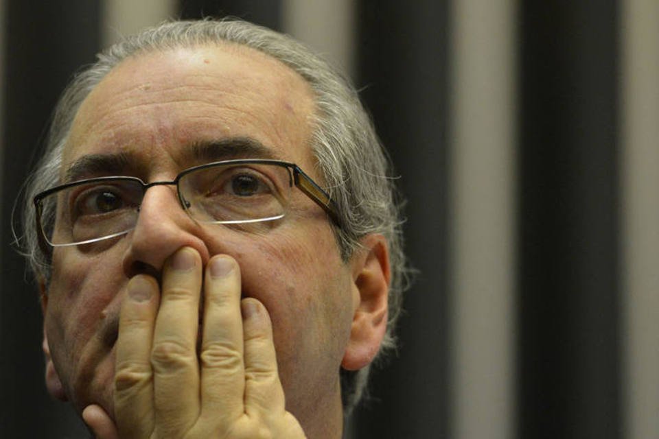 Manifestantes em BH pedem saída de Eduardo Cunha
