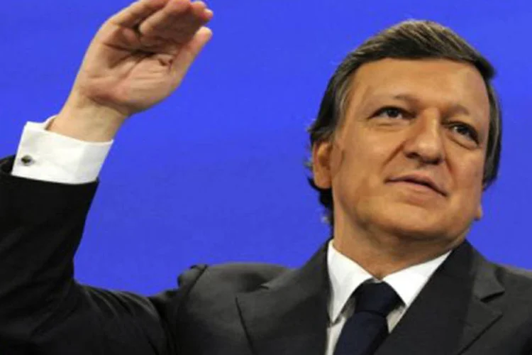 O presidente da Comissão Europeia, José Manuel Durão Barroso, deve discutir a situação grega em um almoço com o presidente do Conselho Europeu, Herman van Rompuy (Thierry Charlier/AFP)