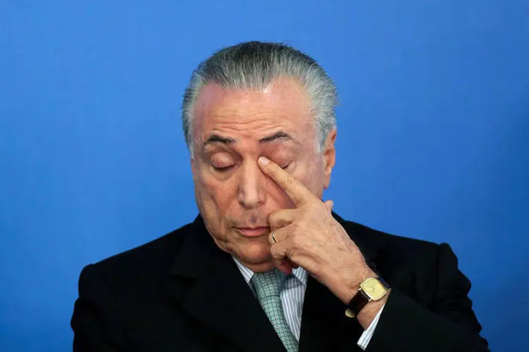 
	Michel Temer: Temer reiterou que n&atilde;o se op&otilde;e &agrave; presen&ccedil;a da presidente Dilma
 (Ueslei Marcelino/Reuters)