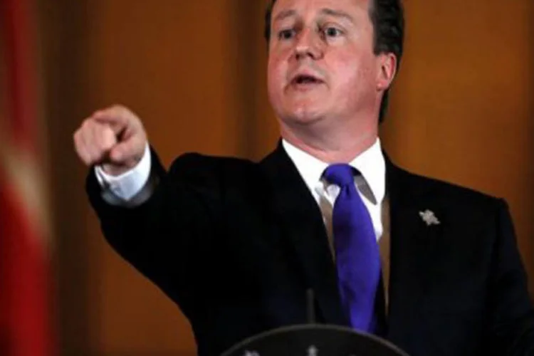 Cameron disse que o Reino Unido "continua firmemente decidido a fazer respeitar o direito dos habitantes das Falklands" (©AFP / Kerim Okten)