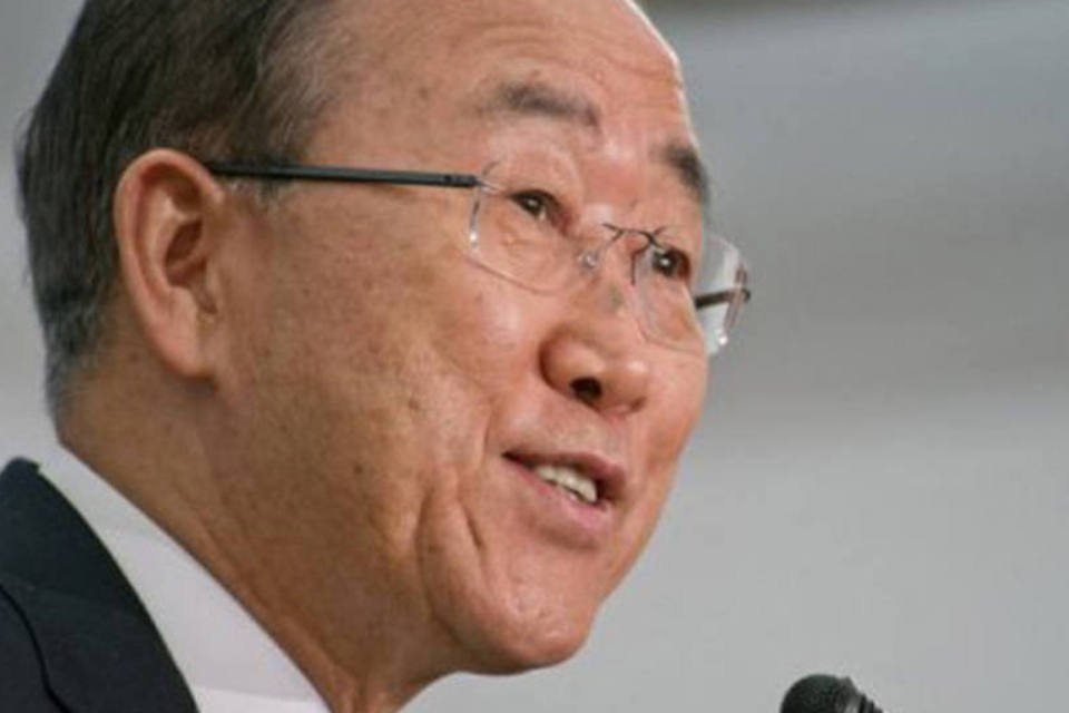 Crise síria está "em momento crítico", diz Ban Ki-moon