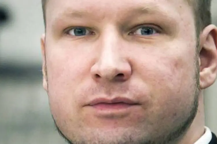 Quatro especialistas psiquiatras observarão Breivik durante todo o processo
 (Heiko Junge/AFP)