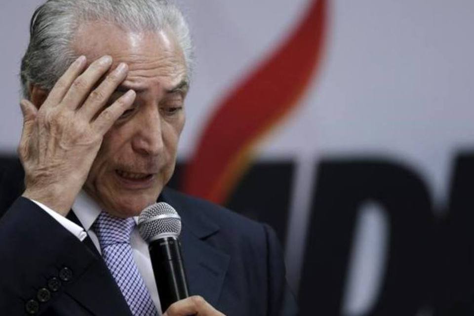 Temer deveria ter ficado em Brasília, diz relator