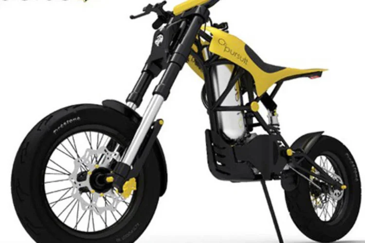 Batizada de O2 Pursuit, a moto foi projetada pelo estudante australiano Dean Benstead e pode atingir uma velocidade de 100 km/h (Divulgação/Melbourne Design Awards)
