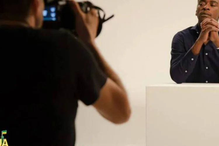 Seu Jorge em campanha da LG: “Sua Arena LG” foi desenvolvida pela Y&R e conta com vídeoclipe dirigido pelo diretor Spike Lee e estrelado pelo cantor Seu Jorge (Divulgação)
