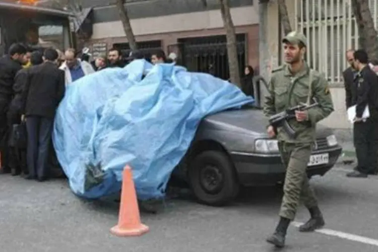O ataque aconteceu durante a manhã perto da Universidade Alameh Tabatabai, zona leste da capital iraniana.
 (Reuters)