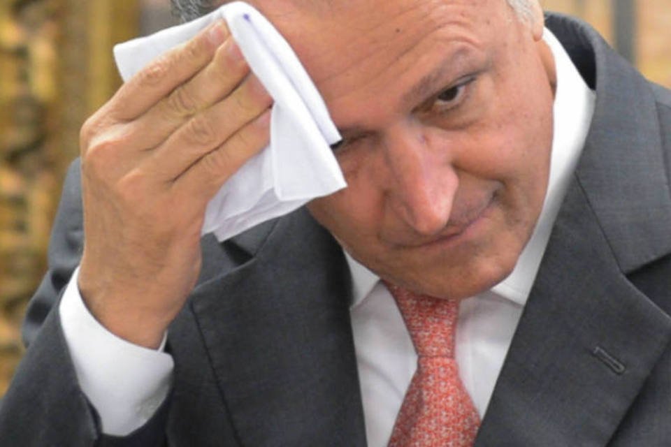Alckmin se irrita com pergunta sobre falta de água
