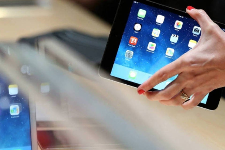 
	O iPad mini, da Apple: companhia tem travado uma batalha perdida para colocar Bromwich no gelo
 (Getty Images)