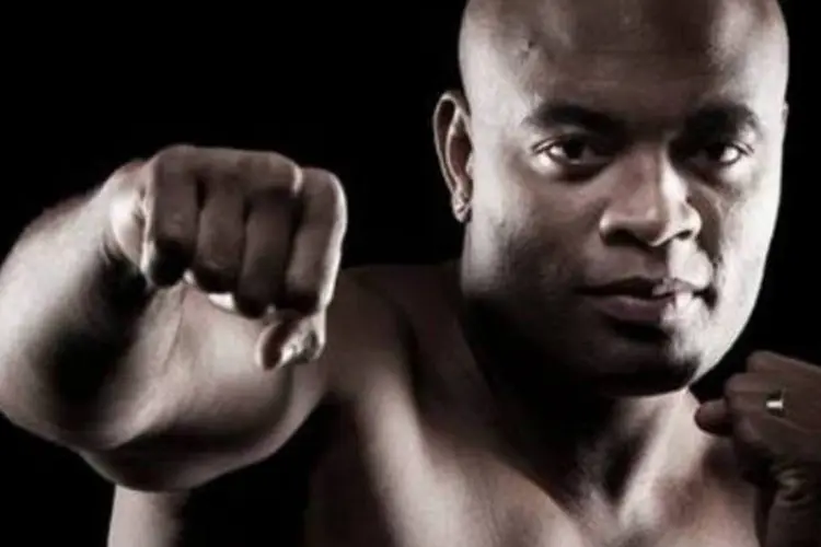 
	O lutador de MMA Anderson Silva: garoto-propaganda relembra derrota contra Chris&nbsp;Weidman em julho
 (Reprodução/Facebook)