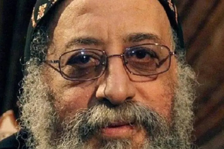 O novo patriarca da Igreja Copta, o bispo Tawadros (AFP)