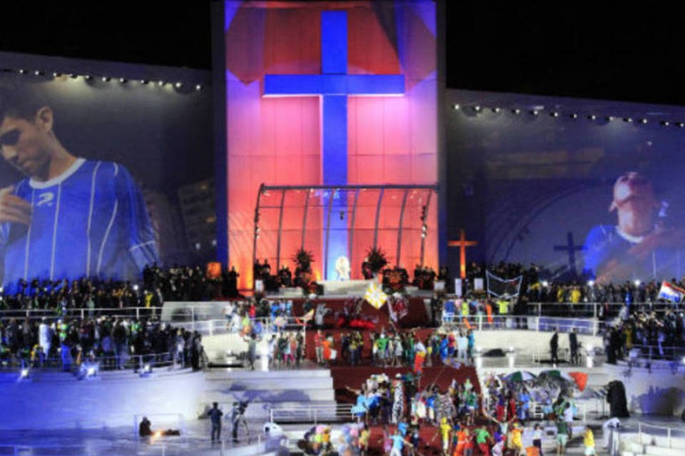 Festa da Acolhida contou história da evangelização do Brasil