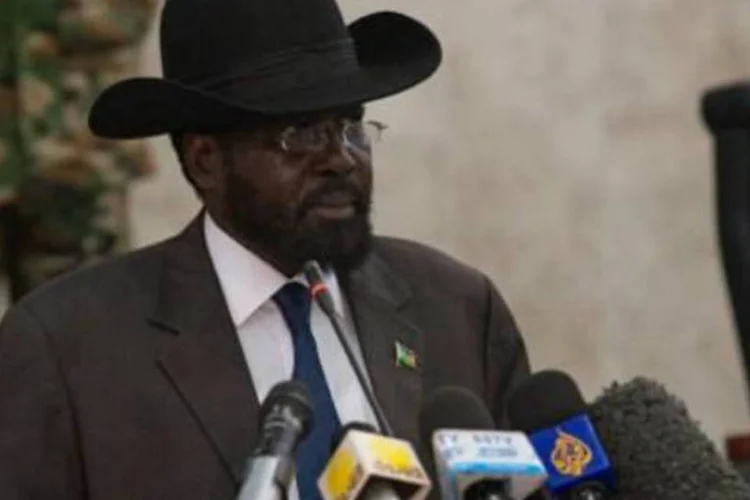 
	O presidente do Sud&atilde;o do Sul, Salva Kiir
 (AFP)