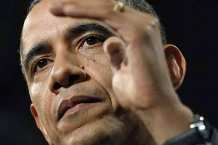 
	O presidente dos Estados Unidos, Barack Obama:&nbsp;os republicanos rejeitam qualquer aumento de impostos para evitar os cortes, privilegiando um saneamento das contas p&uacute;blicas.
 (REUTERS/Kevin Lamarque)