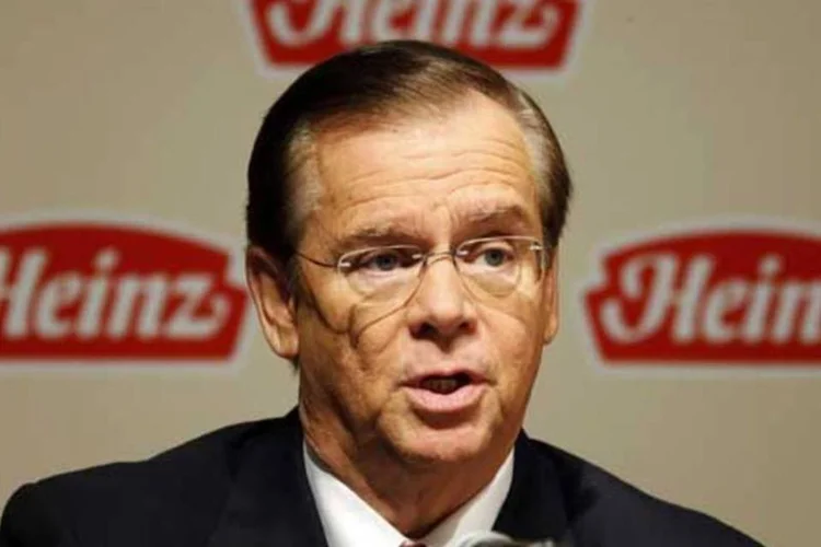 
	O presidente executivo da Heinz, William Johnson
 (REUTERS/Jason Cohn)