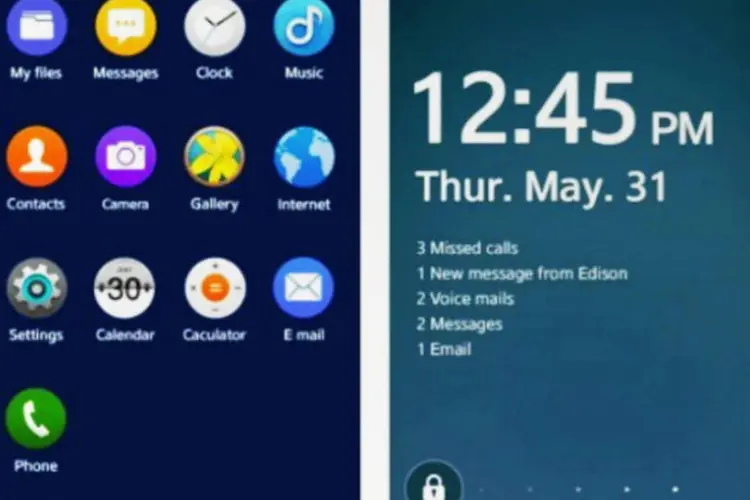 Tizen: sistema foi criado pela Samsung em parceria com a Intel e pode ser apresentado oficialmente na Mobile World Congress (Reprodução/Tizen)