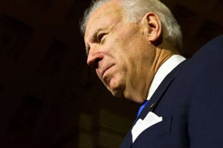 
	O vice presidente dos EUA, Joe Biden: Biden refor&ccedil;ou o apoio do governo norte-americano na luta do Iraque contra os integrantes locais da al Qaeda
 (©afp.com / Karen Bleier)