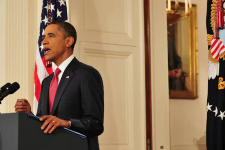 Obama pediu ao povo americano que pressione o Congresso a adotar um compromisso (Getty Images / Scott Olson)