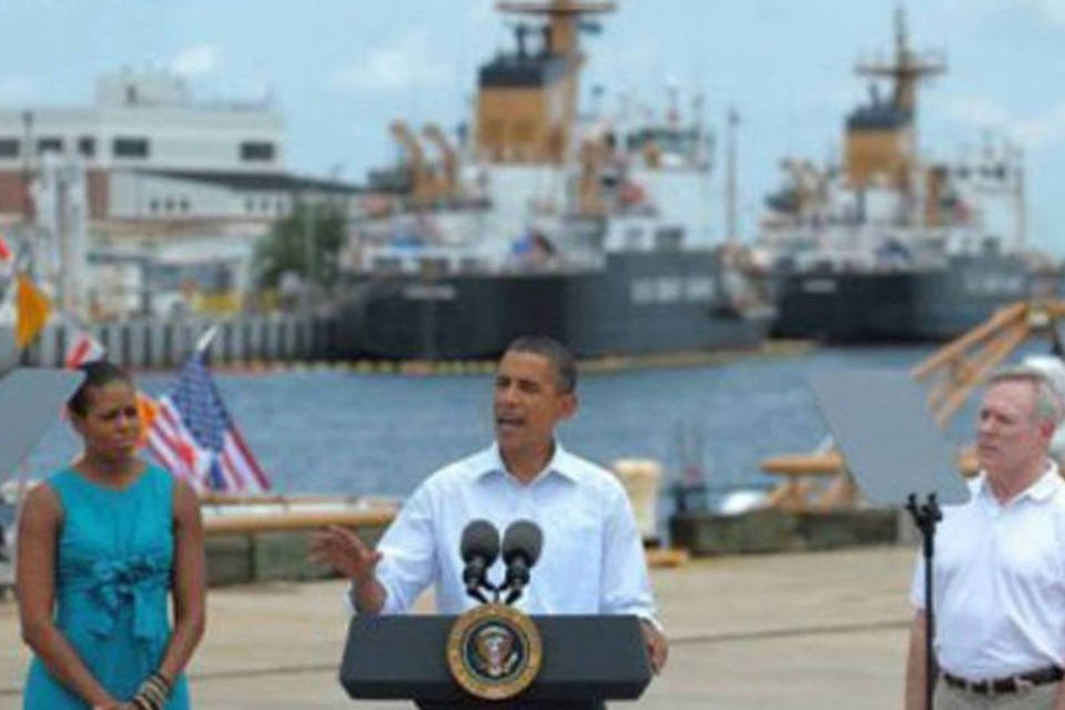 Obama promete não abandonar Golfo do México
