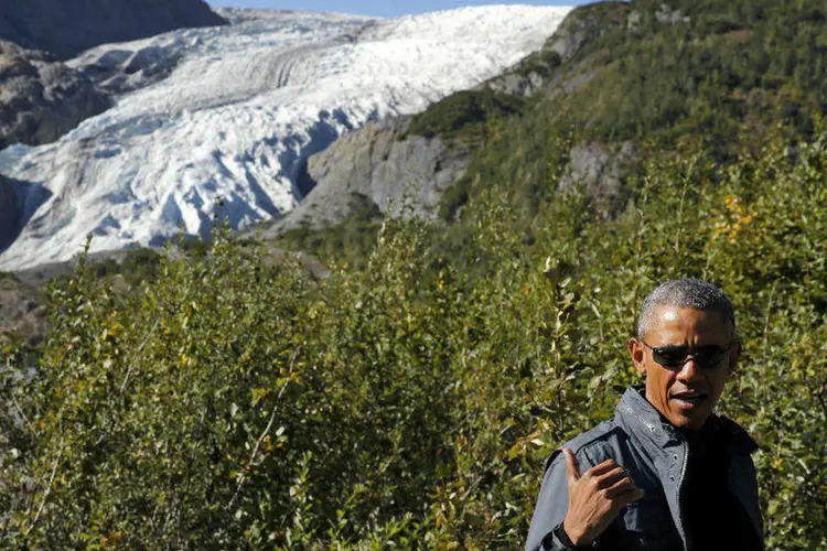 Obama: "nenhum país é mais bem preparado para enfrentar o desafio do clima e colher os benefícios econômicos de um futuro com baixa emissão de carbono do que os EUA" (Jonathan Ernst/Reuters)