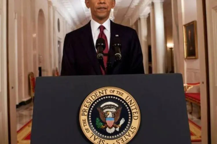 Obama anuncia a morte de bin Laden: comemoração nos EUA (Getty Images)