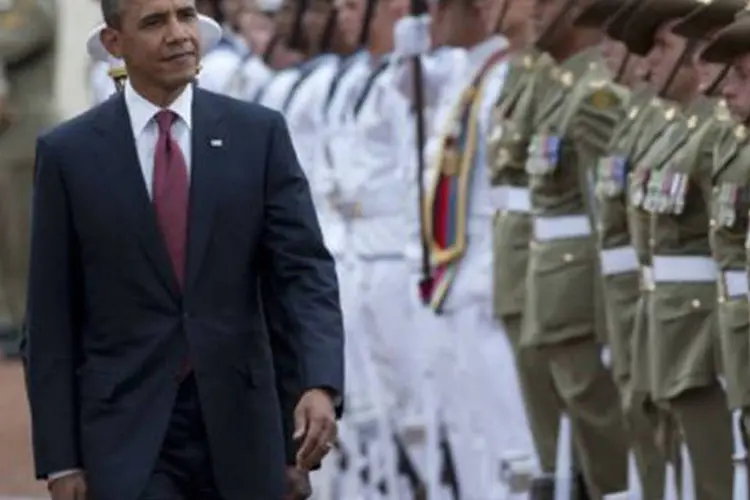Obama está na Austrália para revisar acordo militar de 60 anos
 (Saul Loeb/AFP)
