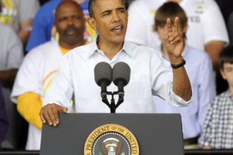 Obama tem frequentemente travado disputas com oponentes republicanos no Congresso norte-americano e tem estado na mira das críticas (.)