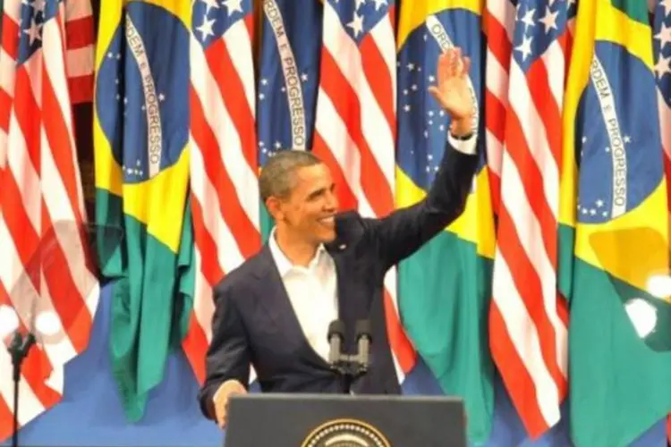 Barack Obama faz discurso no Rio de Janeiro (Valter Campanato/ABr)