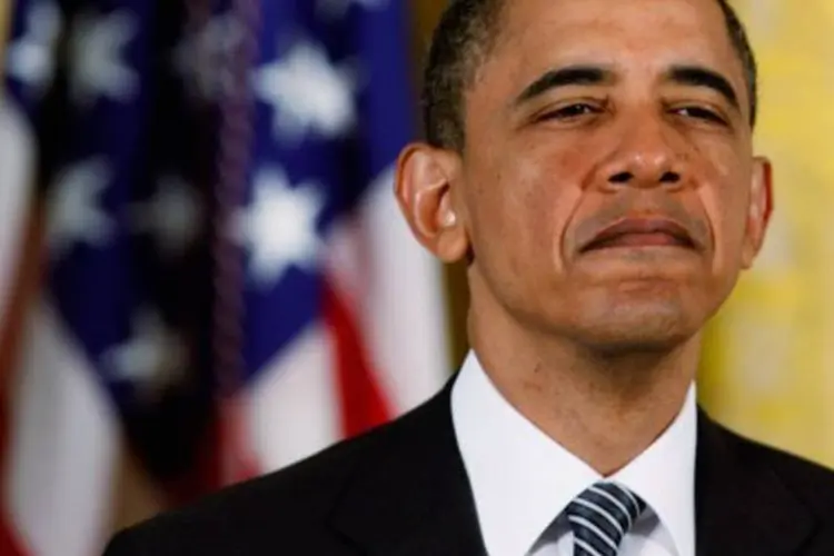 Obama falando sobre morte de bin Laden: EUA demoraram demais para capturar o terrorista (Chip Somodevilla/Getty Images)
