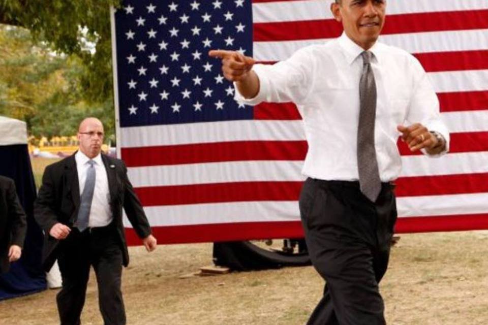 Obama aumenta para cinco pontos vantagem sobre Romney