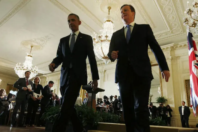 
	Obama e Cameron: ideia &eacute; testar a capacidade de cada ag&ecirc;ncia de lidar com problemas
 (Kevin Lamarque/Reuters)