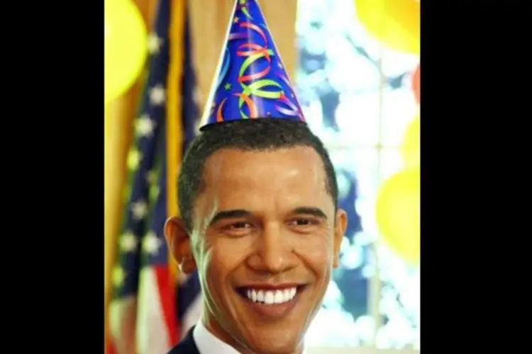 Boneco de cera de Obama no museu Madame Tussauds: sem clima para festa (Getty Images)