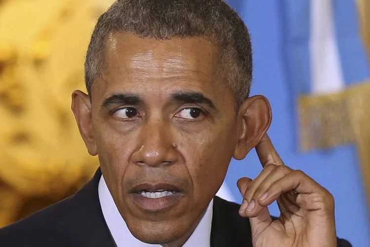 
	Obama: encontrando-se nos bastidores da C&uacute;pula de Seguran&ccedil;a Nuclear em Washington, os tr&ecirc;s l&iacute;deres renovaram o compromisso com a seguran&ccedil;a de seus respectivos pa&iacute;ses
 (David Fernandez / Reuters)