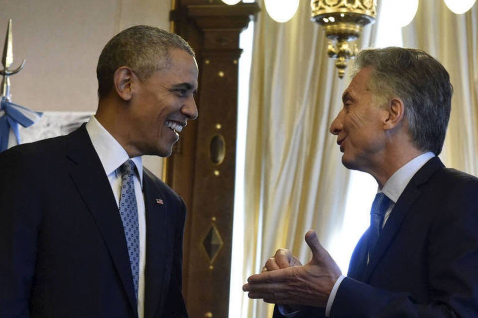 Macri destaca liderança de Obama e pede reforço do comércio