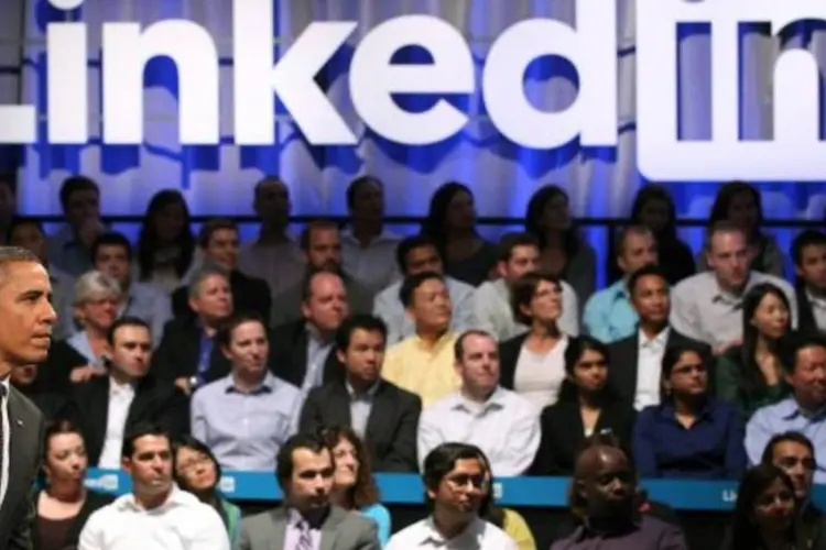 O LinkedIn disse que comprou por US$ 119 milhões o site de compartilhamento de conteúdo Slideshare (Stephen Lam/Getty Images)