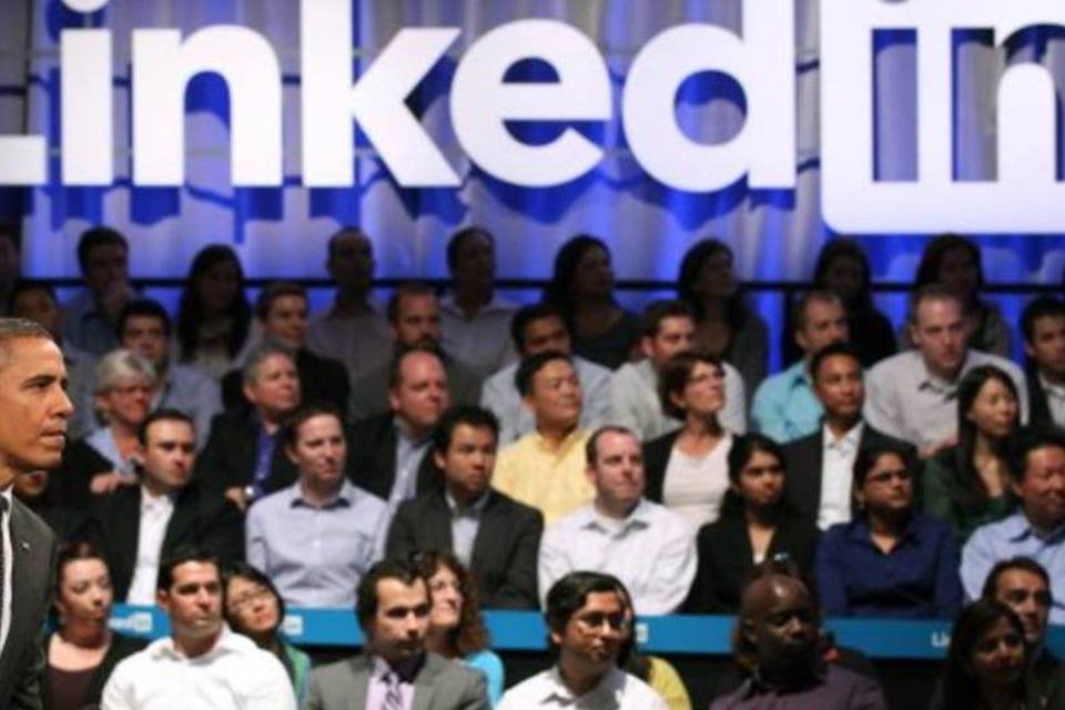 Ações do LinkedIn sobem após empresa elevar previsões