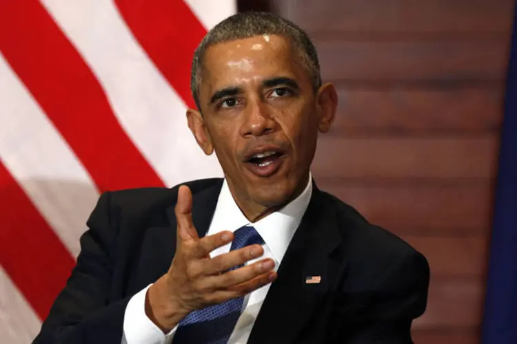 
	Barack Obama: dinheiro dever&aacute; ser usado para pagar uso de c&acirc;meras por policiais e ampliar treinamento
 (Kevin Lamarque/Reuters)