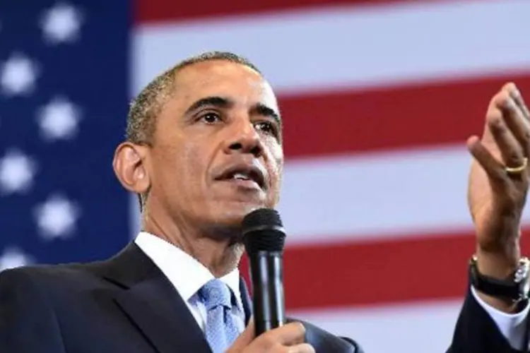 
	Obama reconheceu que pa&iacute;s est&aacute; ansioso por causa do envolvimento militar no Iraque
 (Jewel Samad/AFP)