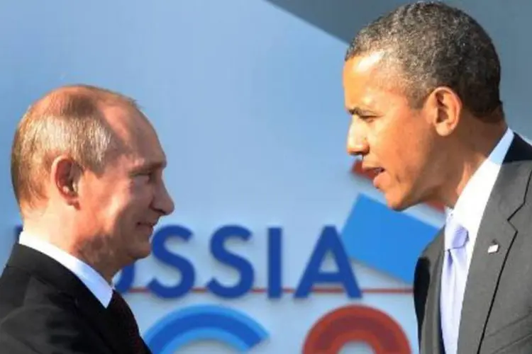 Putin ressaltou a Obama que as novas sanções ocidentais contra seu país comprometem a cooperação entre russos e americanos (Yuri Kadobnov/AFP)