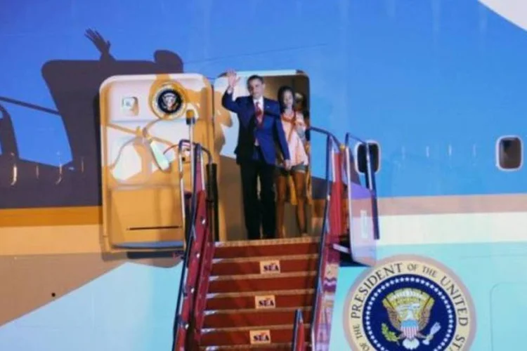 Obama chega ao Rio de Janeiro; programação inclui visita à Cidade de Deus  (Fábio Rodrigues Pozzebom/ABr)