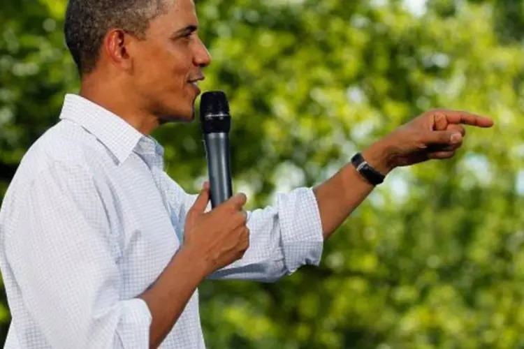Barack Obama participa de uma viagem pelo meio-oeste americano (Joe Raedle/Getty Images)