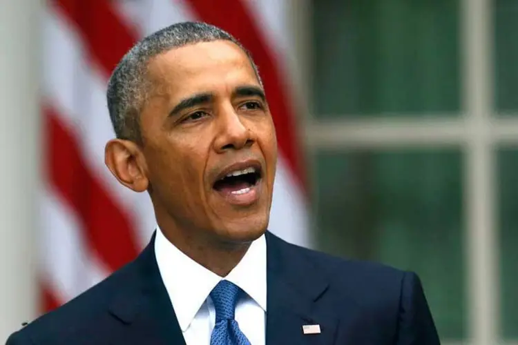 
	Presidente dos EUA Barack Obama: &quot;respeito o direito de posse de armas&quot;
 (REUTERS/Gary Cameron)
