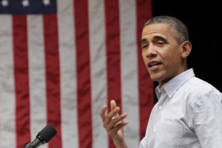 
	Obama: o atual presidente tamb&eacute;m leva vantagem nas quest&otilde;es de rela&ccedil;&otilde;es exteriores, subs&iacute;dios m&eacute;dicos para idosos, impostos e sa&uacute;de
 (Yuri Gripas/AFP)