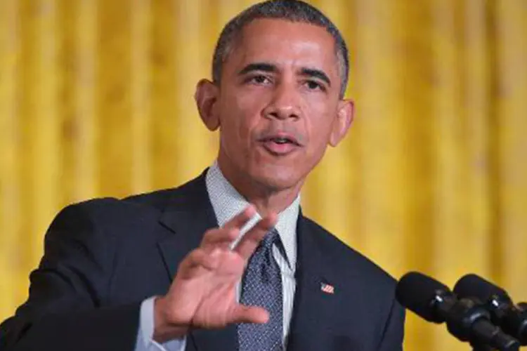 
	Barack Obama: ele prop&otilde;e um plano de investimentos de seis anos em infraestrutura no valor de US$ 478 bilh&otilde;es de d&oacute;lares
 (Mandel Ngan/AFP)