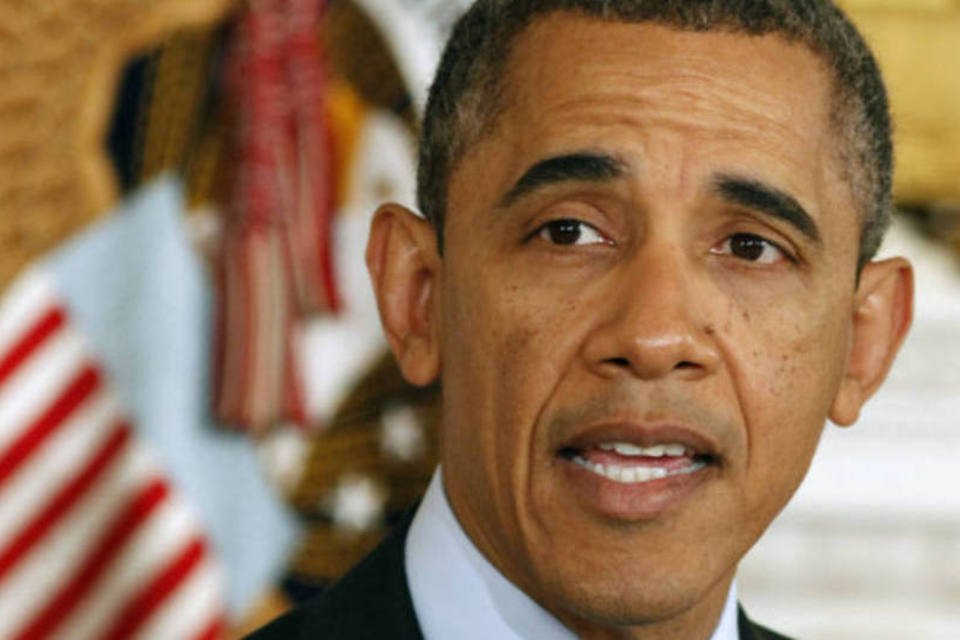 
	Barack Obama: o presidente dos Estados Unidos&nbsp;pediu nesta quinta-feira que os l&iacute;deres do Congresso mantenham a humildade.
 (REUTERS/Larry Downing)