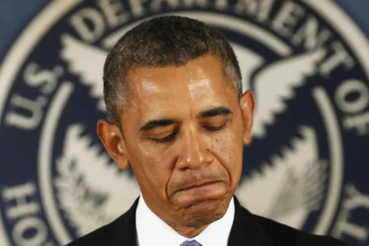 
	Barack Obama: presidente manifestou preocupa&ccedil;&atilde;o de que a prorroga&ccedil;&atilde;o do teto da d&iacute;vida seja ef&ecirc;mera
 (Kevin Lamarque/Reuters)