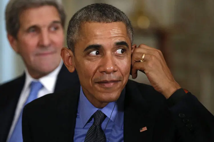 
	O presidente dos Estados Unidos, Barack Obama: os dois conversaram sobre as tens&otilde;es turco-russas
 (Kevin Lamarque/REUTERS)