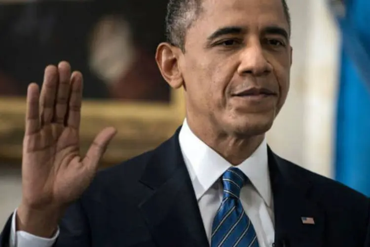 
	Barack Obama: segundo Obama, a paz hoje em dia requer do&nbsp;&quot;constante avan&ccedil;o&quot;&nbsp;de princ&iacute;pios comuns&nbsp;.
 (©afp.com / Brendan Smialowski)